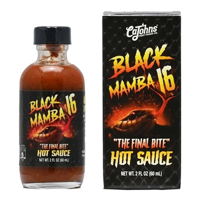 Black Mamba 16 Fatal Bite Hot Sauce