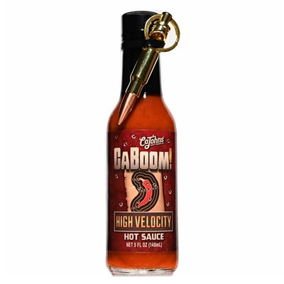 Caboom! High Velocity Hot Sauce with Bullet Keychain